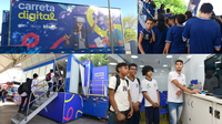 Carreta Digital leva capacitação tecnológica para alunos da rede pública de Roraima
