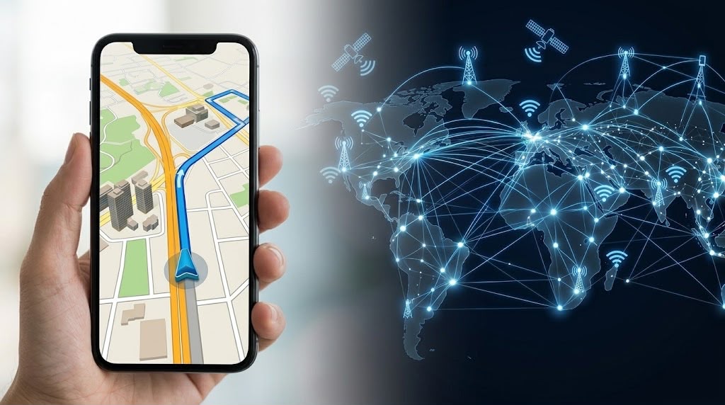 Entenda como os sinais de satélite ajudam a identificar a localização de pessoas e dispositivos e qual é o papel das redes de telecomunicações nesse processo