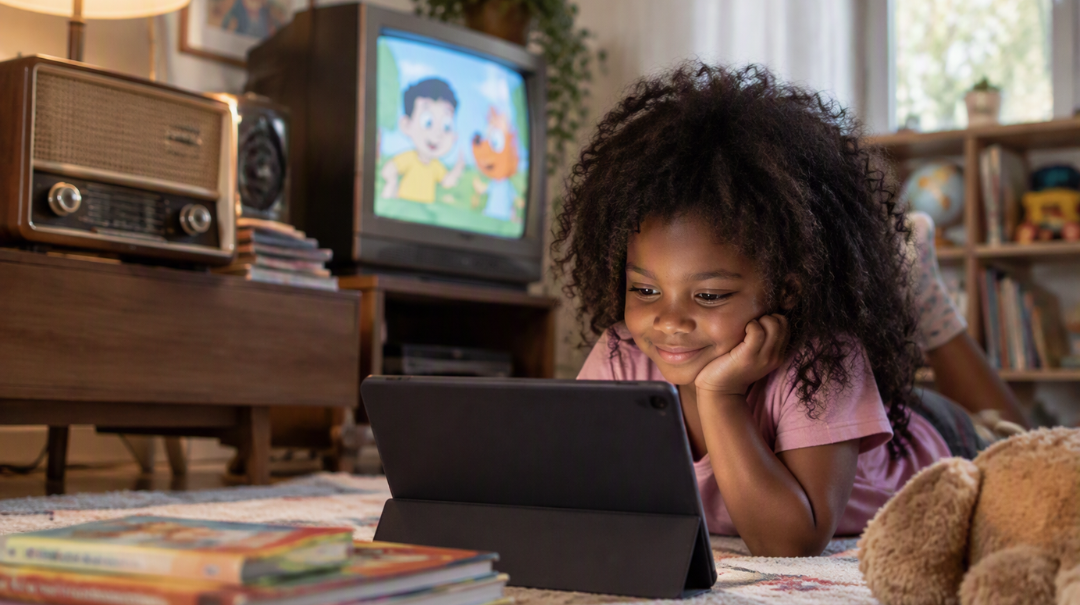 De clássicos da literatura infantil que ganharam vida no rádio a programas que ganharam cores na TV e às telas digitais que hoje levam entretenimento e informação para a criançada