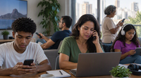 É possível passar 24 horas sem usar serviços de telecomunicações?