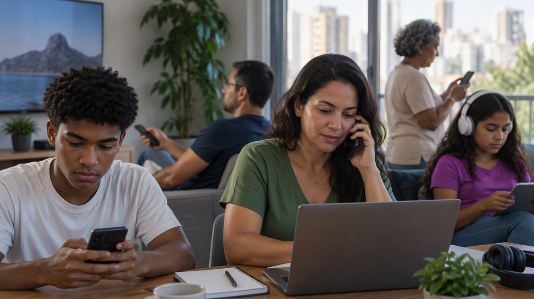 É possível passar 24 horas sem usar serviços de telecomunicações?