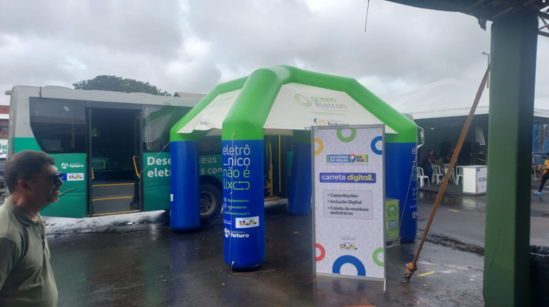 Ministério das Comunicações leva inclusão e capacitação digital ao Governo do Brasil na Rua, em Goiânia