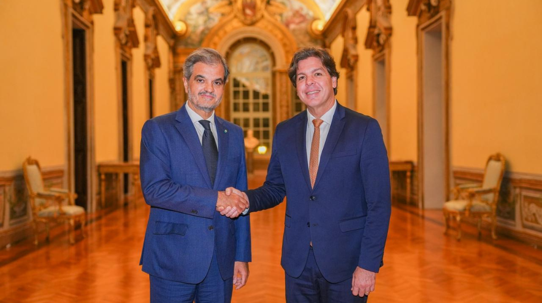 Ministro chega a Roma para reuniões de cooperação técnica, investimentos e regulação