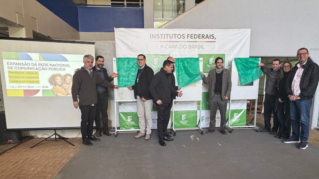 Inauguração da IFPR TV fortalece comunicação pública e educativa em municípios do Paraná