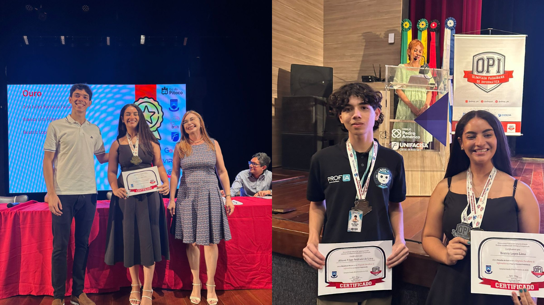 Alunos de escola pública conquistam medalhas em Olimpíada de Informática