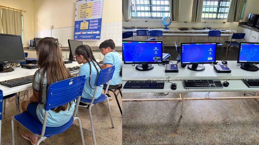 Escola de campo de Ceilândia (DF) recebe equipamentos do Computadores para Inclusão