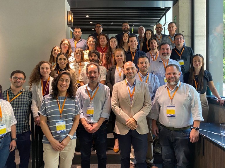 Workshop realizado no Chile reuniu técnicos dos países do Cone Sul. Foto: Divulgação