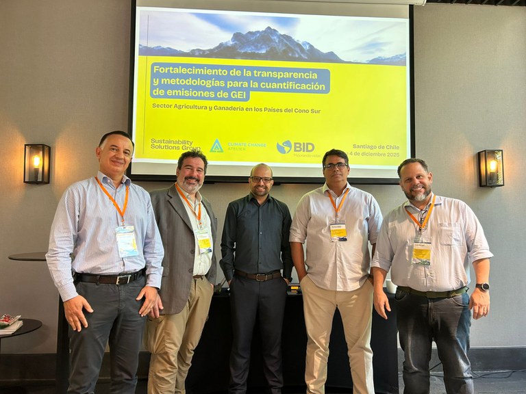 Técnicos do MCTI, MAPA, Embrapa e IFAL representaram o Brasil. Foto: Divulgação.