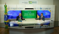 Ministro ressalta importância da exploração espacial em seminário Brasil-Suécia