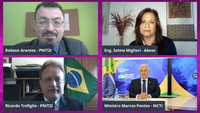Programa Nacional de Inovação Terra2 Inova promove bate-papo com o ministro Marcos Pontes