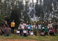 Projeto piloto de Sistemas Agroflorestais mecanizados é concluído com curso e apresentação de equipamento inovador