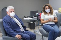 Ministro Marcos Pontes se reúne com prefeita de Bauru (SP)