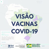 Plataforma Visão, do IBICT/MCTI, disponibiliza indicador com dados da vacinação contra a Covid-19 no Brasil
