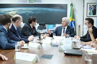Ministro recebe prefeito de Londrina (PR) para tratar de parcerias na área da saúde