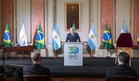 Marcos Pontes participa da comemoração de parceria entre Brasil e Argentina para produção de energia nuclear