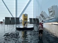 Conjunto Nacional recebe nesta segunda-feira (29) réplicas de dois satélites brasileiros