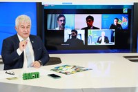 Ministro fala sobre ações na Amazônia e mudanças climáticas em painel do Global New Economy Forum