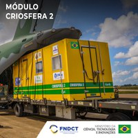 Novo módulo brasileiro que fornecerá dados ambientais inicia viagem para a Antártica