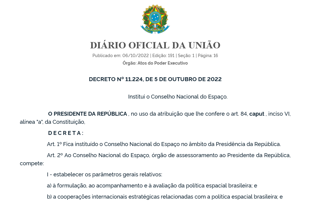 DECRETO Nº 102, DE 21 DE NOVEMBRO DE 2022.