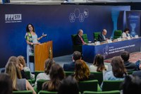 Luciana Santos destaca os programas do MCTI em seminário do STF sobre a saúde pública no país