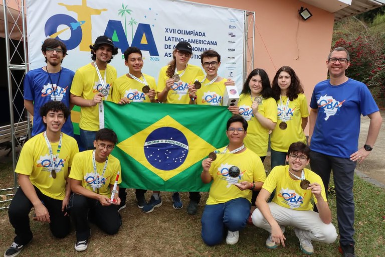 Estudantes brasileiros brilham na Olimpíada Latino-Americana de Astronomia e Astronáutica 2025*
