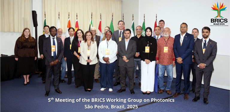 GT do Brics sobre Fotônica propõe plano de ação para ampliar cooperação científica