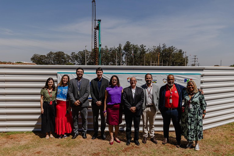 Ministra do MCTI visita obras do Orion e acompanha expansão do Sirius, em Campinas (SP)