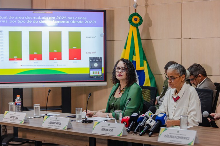 Brasil registrou nova redução nas taxas de desmatamento da Amazônia e do Cerrado em 2025. Foto Luara Baggi (ASCOMMCTI).jpg