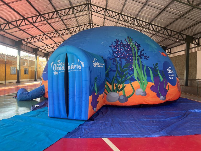 Oceanário do Sesc será atração na Semana Nacional de Ciência e Tecnologia