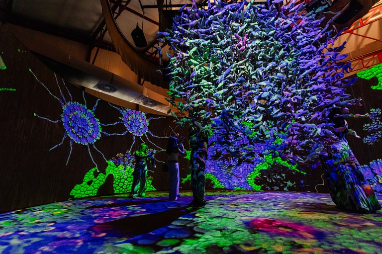 Exposição “Ajurí” Foto: Luara Baggi (ASCOM/MCTI)