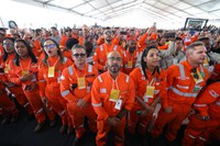 Ministra Luciana Santos participa de ato que marca a ampliação da capacidade de produção da Refinaria Abreu e Lima