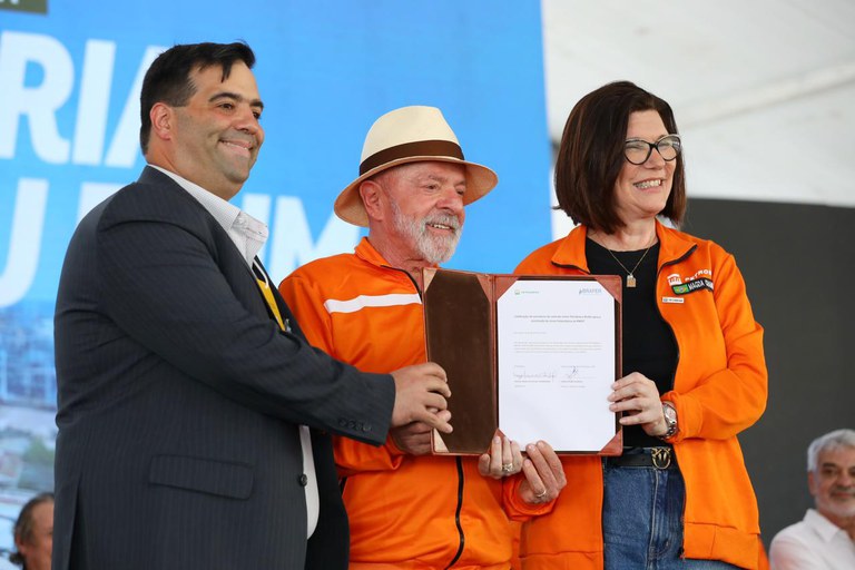 Ato marca a ampliação da capacidade de produção da Refinaria Abreu e Lima