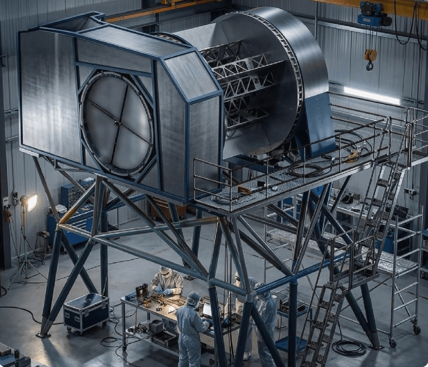 Instrumento desenvolvido no Brasil fará parte do maior observatório terrestre do mundo Projeção da estrutura do Icos/Mosaic