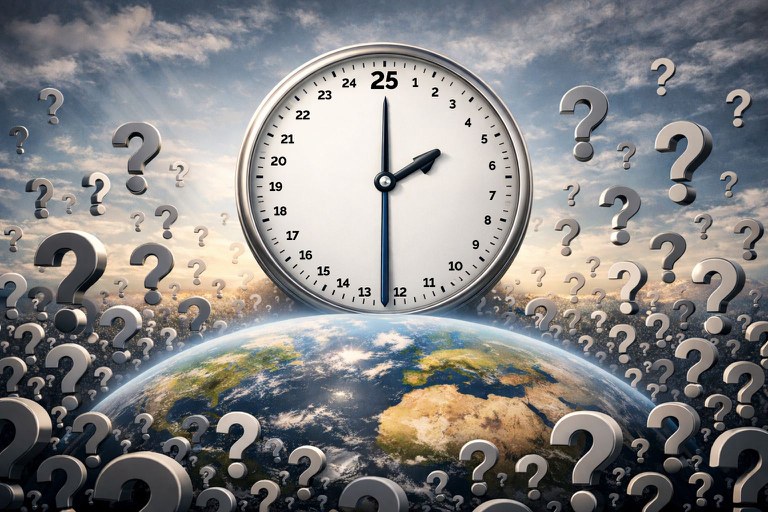 Dias de 25 horas? A ciência explica por que não há motivo para alarde