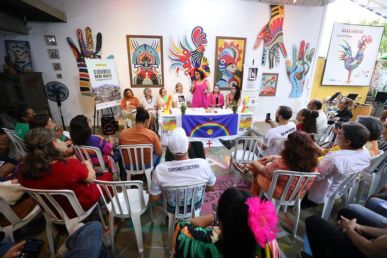 Evento contou com a presença da ministra da Ciência, Tecnologia e Inovação, Luciana Santos, e da diretora do Cemaden, Regina Alvalá