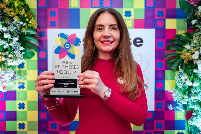 Vice-reitora da UFPA, Loiane Prado Verbicaro. Foto: Rodrigo Cabral (Ascom/MCTI)