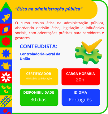 “Ética na administração pública”