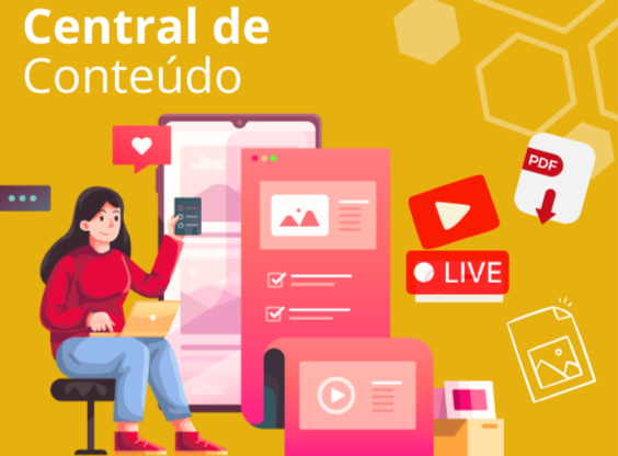 central de conteudo