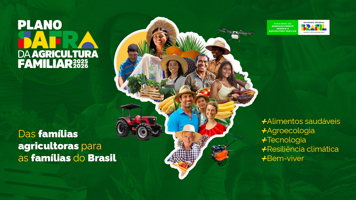 capa do plano safra da agricultura familiar 2025/2026