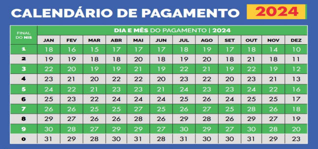 Calendário 2024