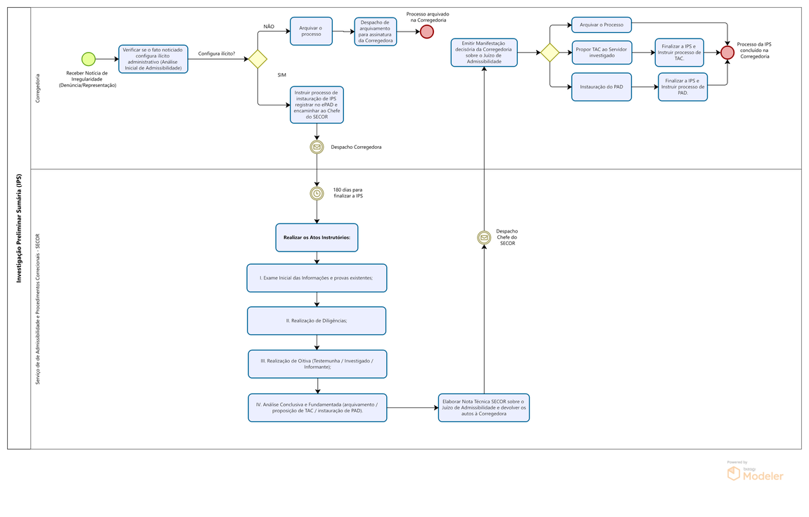 Investigação Preliminar Sumária (IPS)