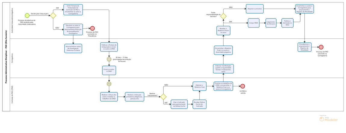 Processo Administrativo Disciplinar (PAD) - Rito Sumário