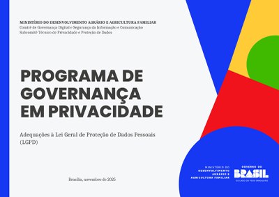 PROGRAMA DE GOVERNANÇA EM PRIVACIDADE