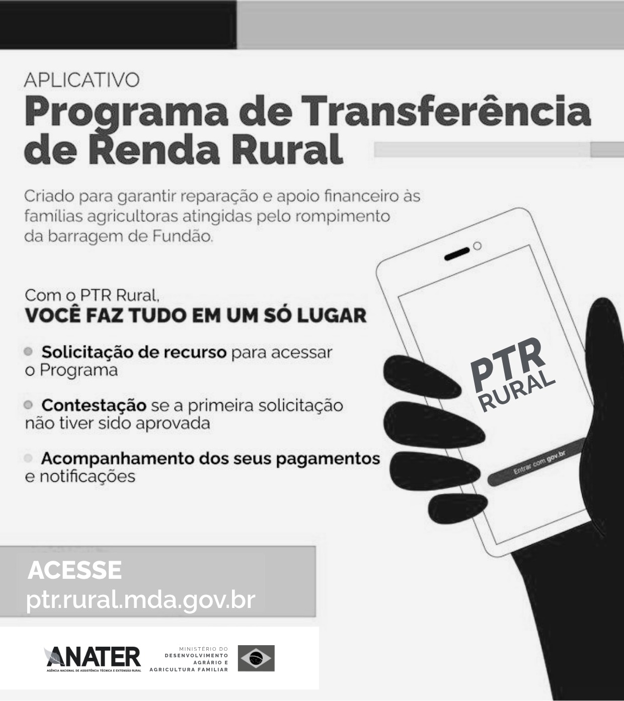 aplicativo ptr rural