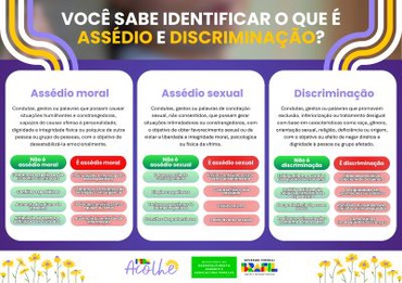 Card Assédio e Discriminação