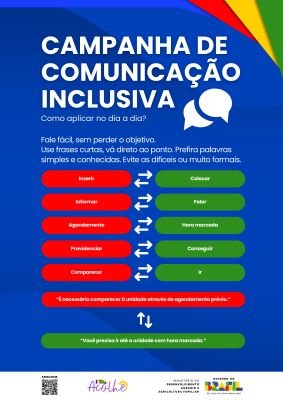 Cartaz - Linguagem Simples