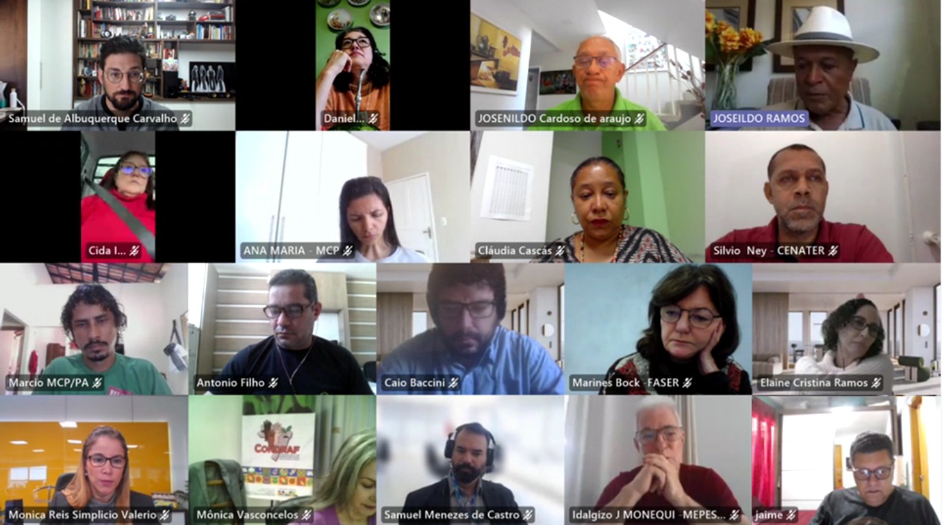 Audiência do Condraf com deputado Roseildo Ramos