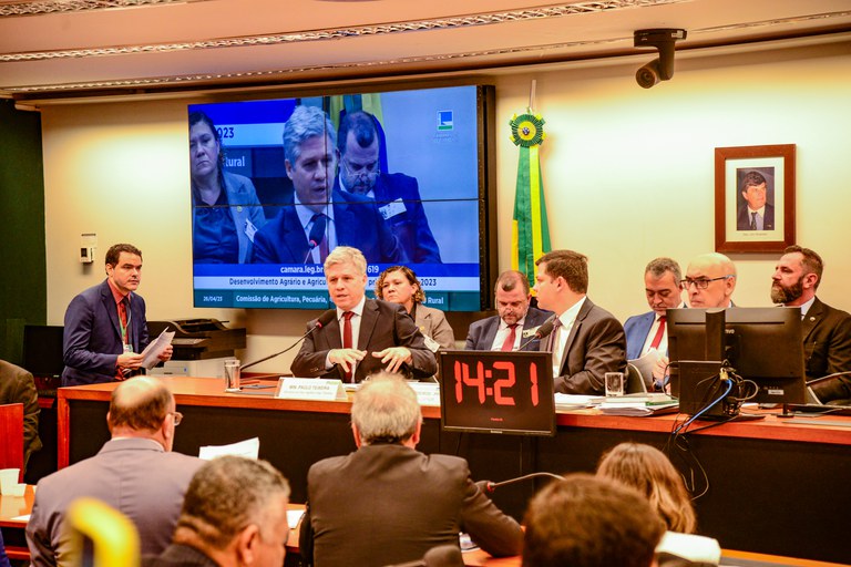 Paulo Teixeira participa de audiência na Comissão de Agricultura, Pecuária, Abastecimento e Desenvolvimento Rural da Câmara dos Deputados