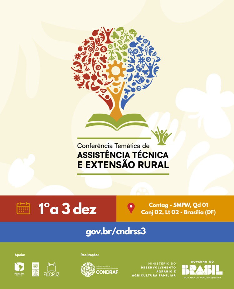 Ministério tem compromisso histórico e permanente com a extensão rural pública e gratuita