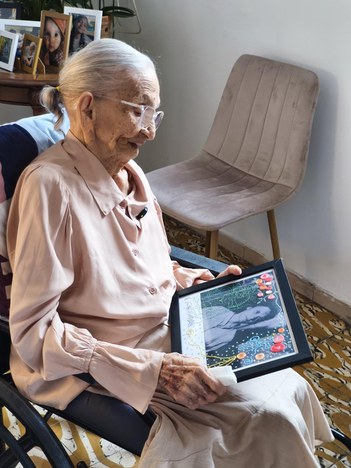 Dona Elizabeth Teixeira, uma vida de luta pela reforma agrária. Foto: Ascom - Incra/PB